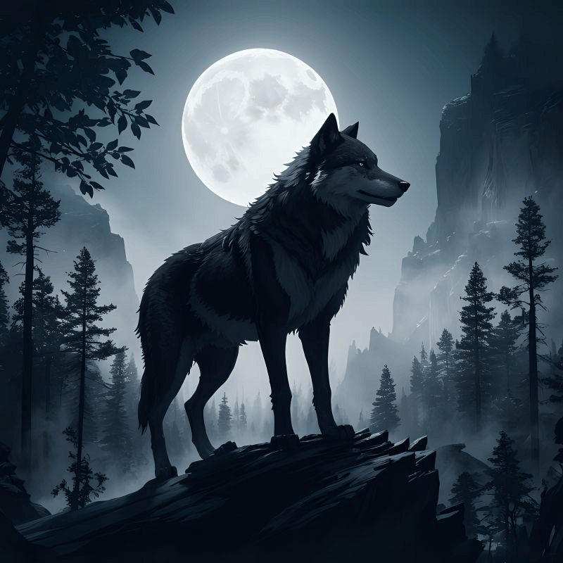 higbb58667374's tweet photo. In the quiet alley, a wolf-like figure lingers, its sharp gaze fixed forward, as if imitating a missing companion that once夹 by the wall. https://t.co/P4tLR60rkI