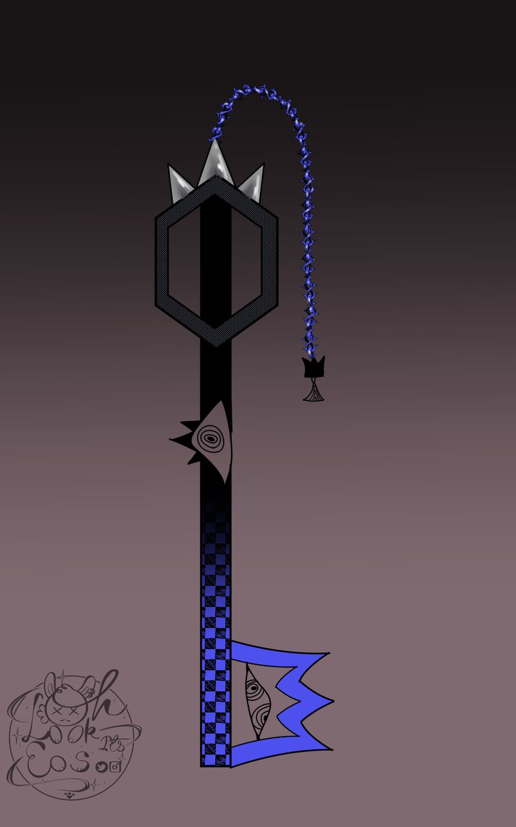 OhLookItsEos's tweet photo. "Im me and nobody else"-Roxas

Anyways

Here  here Kingdom hearts Roxoah ✨️
And a Keyblade  designed after him 
#roxoart https://t.co/zDRcdQJD4W