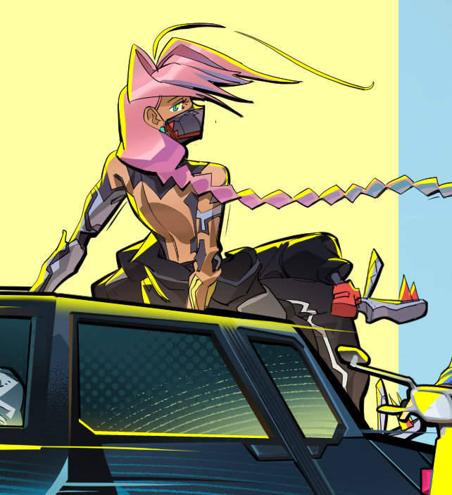 CivyYapper's tweet photo. WIP 
#edgerunners https://t.co/hTETL1FpoZ