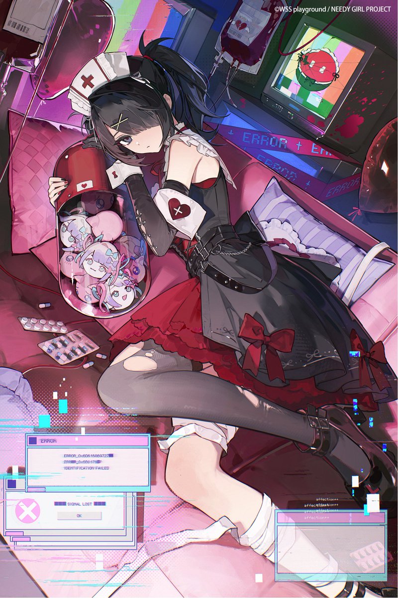 dearforecat's tweet photo. I illustrated Ame-chan for Bilibili’s NEEDY GIRL OVERDOSE TV anime digital collection😇 https://t.co/RHBHwOMfyM