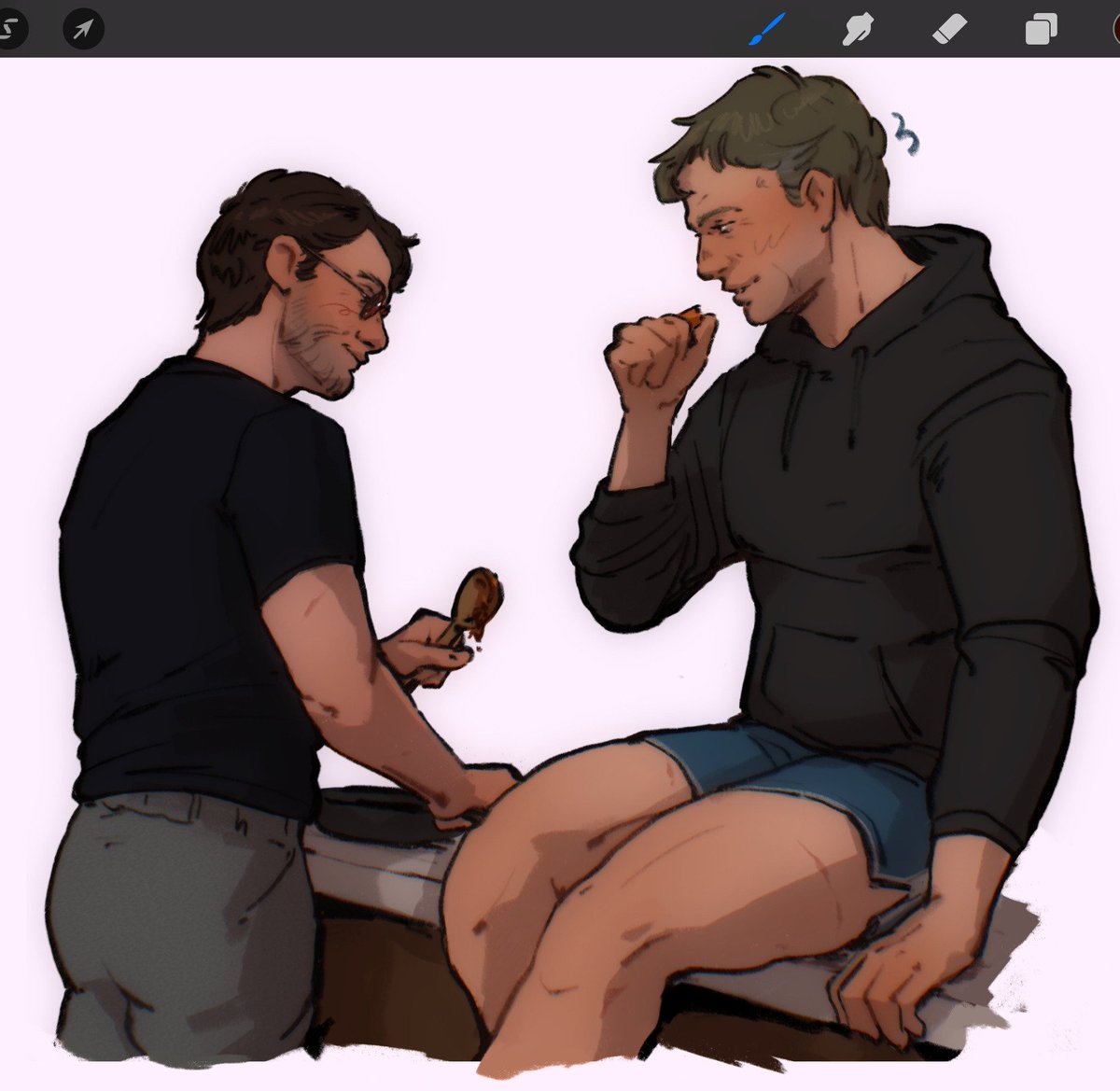 barnespls's tweet photo. domestic little thing from a couple weeks ago *runs away*
#dexmatt https://t.co/1E9wju6yzj