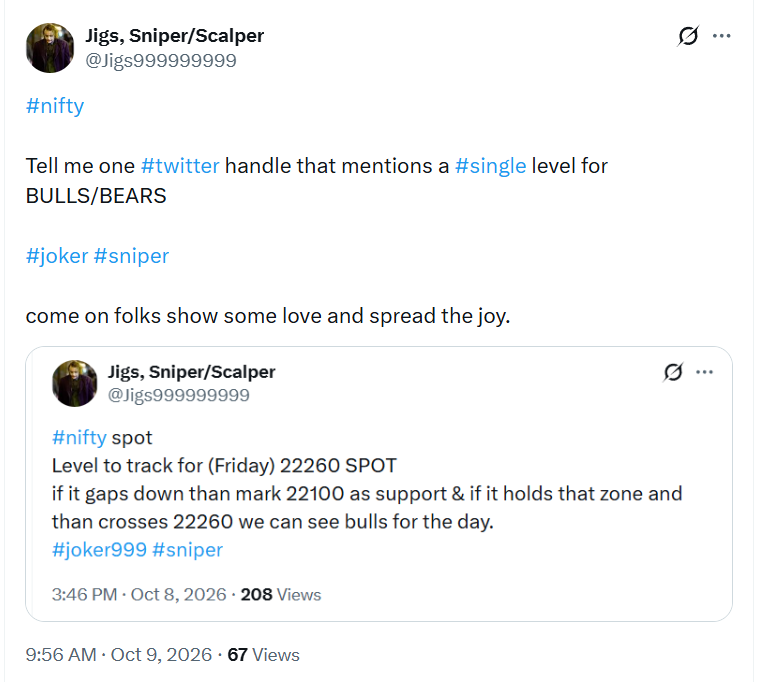 Jigs999999999's tweet photo. #nifty
#onelevel
#joker999 #sniper https://t.co/VuvQO2yHnL
