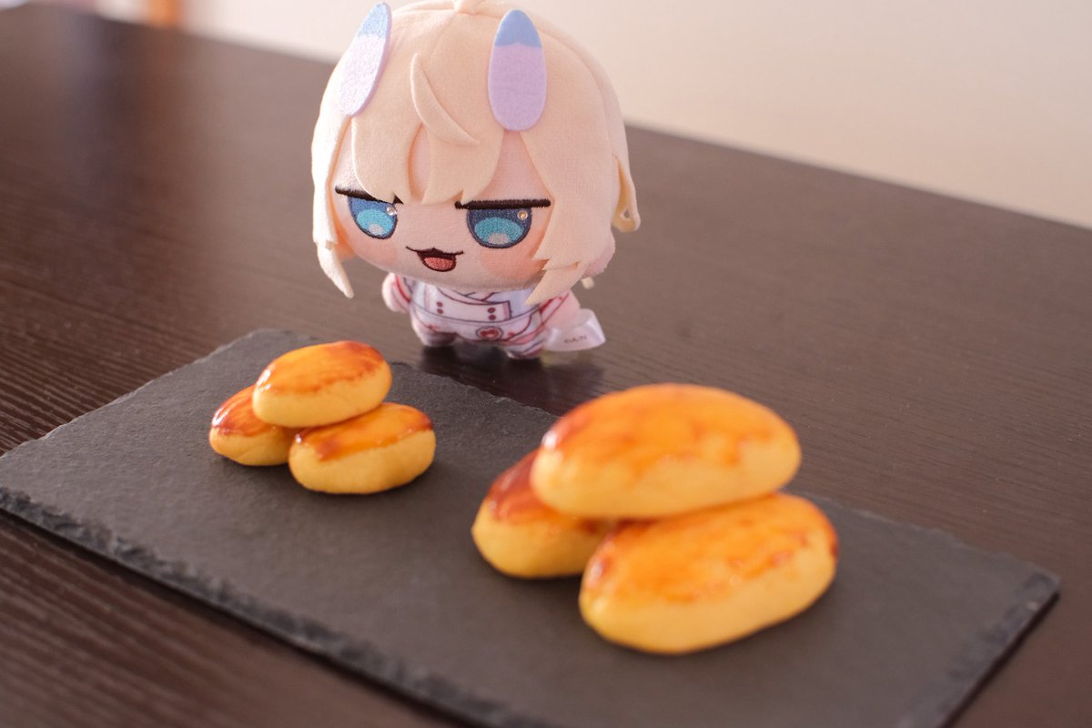 s48n46's tweet photo. 今日のおやつはスイートポテトですよー🍠

#みかるんみて https://t.co/v0B9VPJYsG