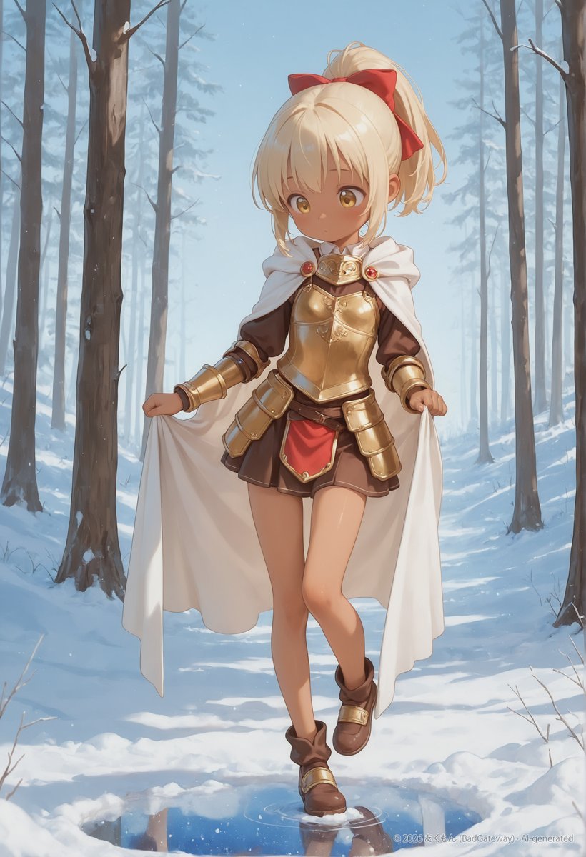 badgateway_2867's tweet photo. ギャルちゃん転生して戦士になる https://t.co/i6XawobJDq
