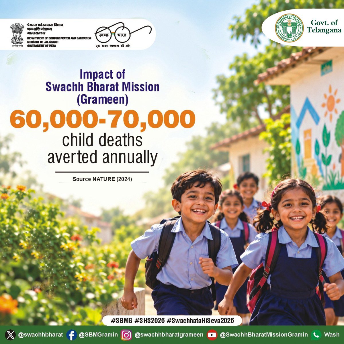 SbmMahabubabad's tweet photo. Solid waste Management Rules 2026
4 way segregation
#SwachhBharatMissiongrameen
#SBMG #SwachhSujalGaon #ODFPlus
@DoWRRDGR_MoJS
@MoJSDDWS
@swachhbharat
@PMOIndia
@TelanganaCMO
@TSSBMG
#MoPR
@PIB_India
@MIB_India
#SwachhBharath
#SBMG #SWMRules2026 #LifestyleforEnvironment https://t.co/I462LIFmf0