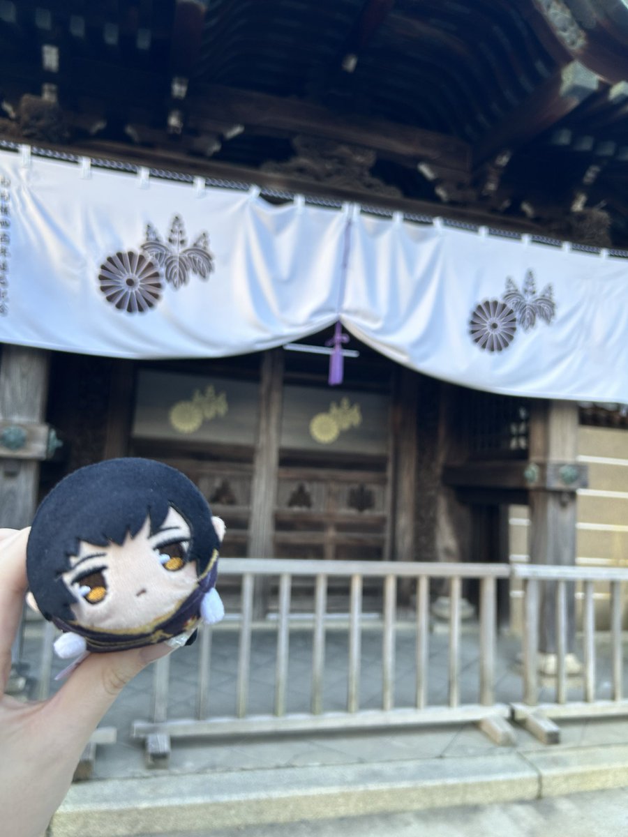 bev_gm2's tweet photo. 京都に朝菊とお散歩🍵⟡. https://t.co/NPtN9cJqNs
