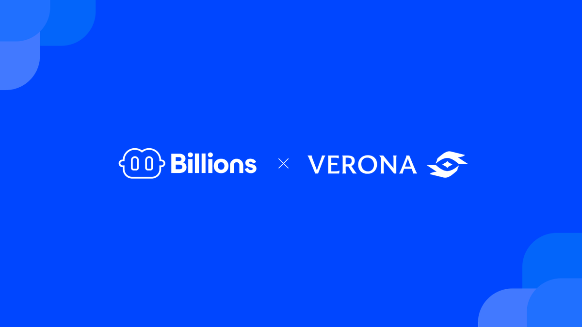 billions_ntwk's tweet photo. Introducing our new partner @Verona_dev. An agent is only as good as the information it acts on. If it sees a fake price or a forged document, it makes a bad decision, and makes it fast.

Verona checks that the information is real. It uses a technique called zero-knowledge proofs, which lets you prove something is true without showing the details behind it. Think of proving you're over 18 without showing your birth date.

Verona has more than 5 million users and has verified more than 70 million interactions.