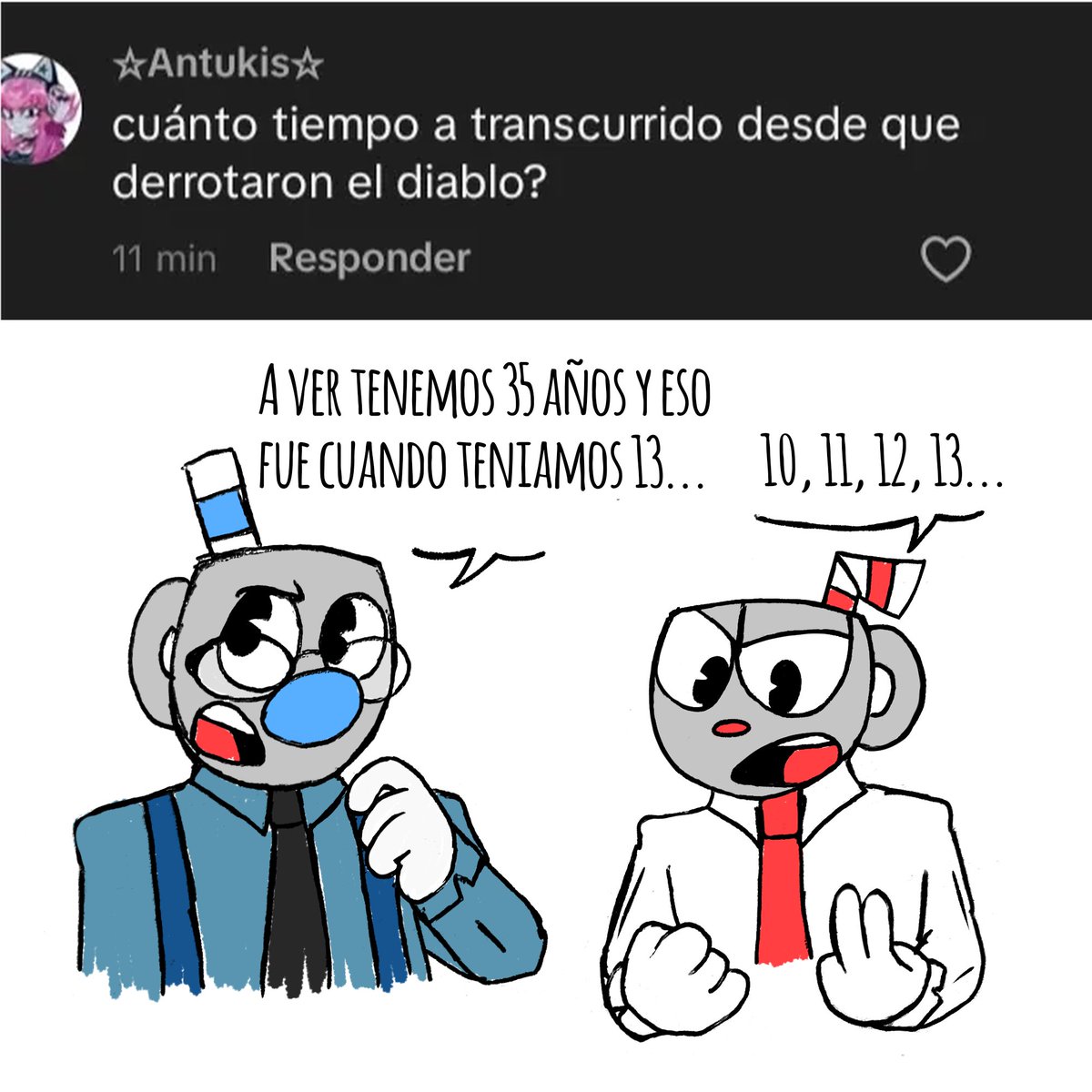 Bethely_kriz's tweet photo. Respuesta 1 - CENDY FUTURE
(me enseñaron a pasar mis dibujos tradicionales a digital super rápido, estaré subiendolos)

#Mugman #Cuphead #Cendyfuture #cupheadxbendy https://t.co/iS4tyj2a70