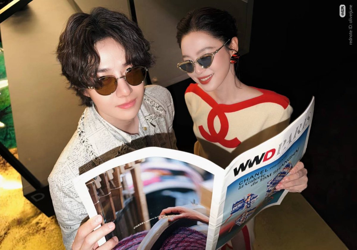 N8597N's tweet photo. รูปคู่กับเจี่ยน่ารักมากกกก
#หวังอี้ป๋อ #WangYibo
#WangYiboxCHANEL https://t.co/nk2Sj3RKrL