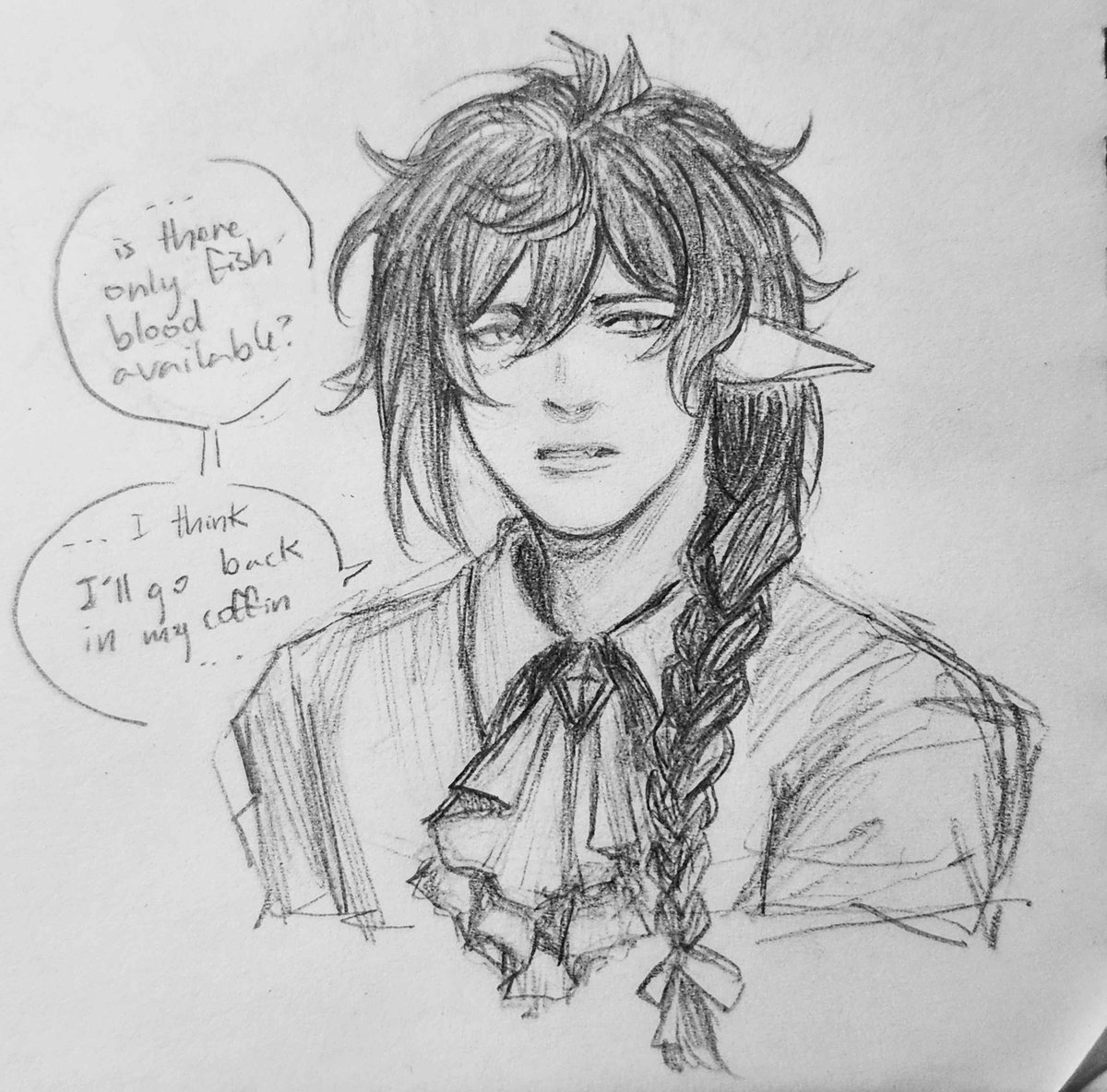 Veryspookyjz's tweet photo. #tartali
vampire x vampire hunter ttli sketches! https://t.co/BtZTYlLdQj