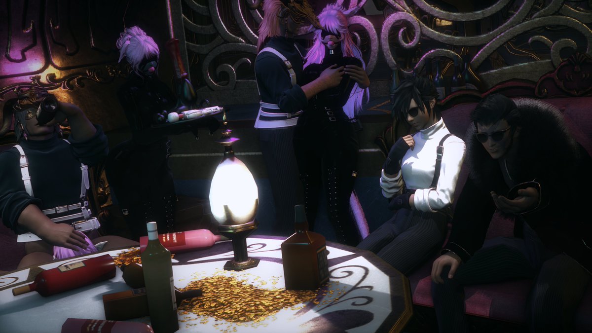 AlterControl's tweet photo. 🟥Day 7 - Rubber

"M'apologies we couldn't be much of a help in your missing crew's case. Now if you'll excuse us, we got a business to run... Unless you wish to hire one of our dolls~?" https://t.co/8ZQ3C5apoV