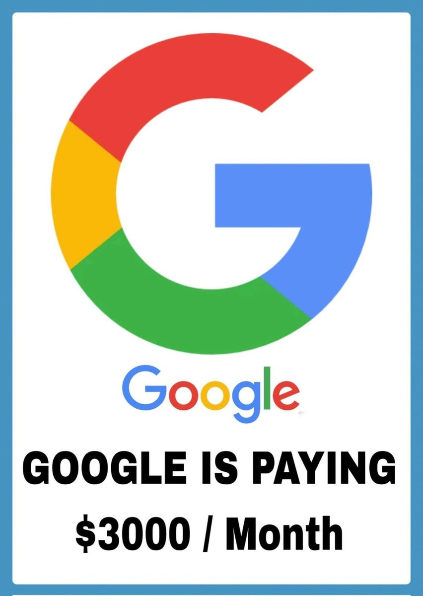 Scarlettai12's tweet photo. Earn up to $3,000 monthly with Google, but not many are aware of this opportunity.

Ready to jump in? All you need is:

→ Internet access
→ A smartphone or computer
→ Time (2-3 hours)

Want the free guide? Here’s how:
1. Like
2. Comment "Google"

(Follow, So I'll DM you the https://t.co/URuNWC3mCg