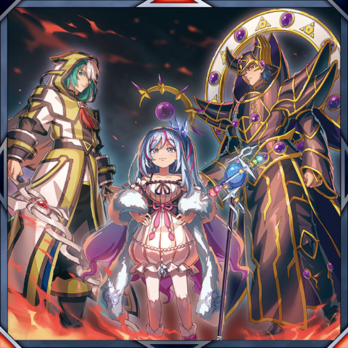 yu_gi_oh_jp's tweet photo. 【更新情報】「CARDニュース(OCG)」更新！
Vジャンプ12月特大号掲載記事：第4回　『THE CHRONICLES DECK DX マギストス』で登場する新規カードの画像と再録カードを公開！

#遊戯王 #OCG
https://t.co/94yJJtRoPr https://t.co/MMRsC4BYOT