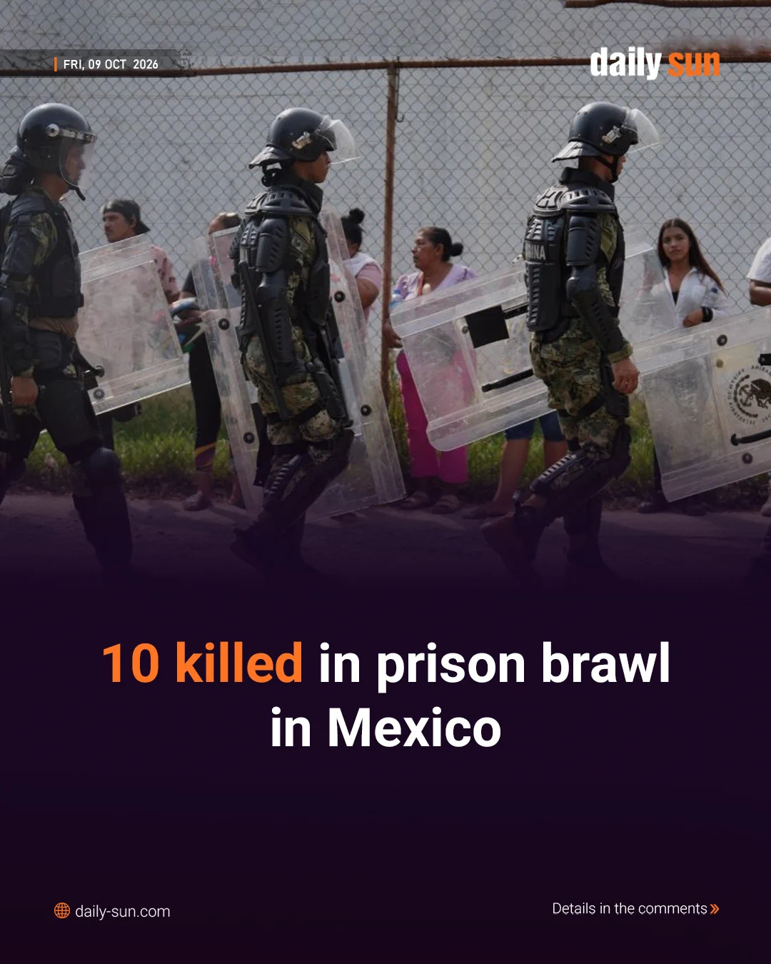 Deadly Prison Riot in Sinaloa Kills 10, Injures 16