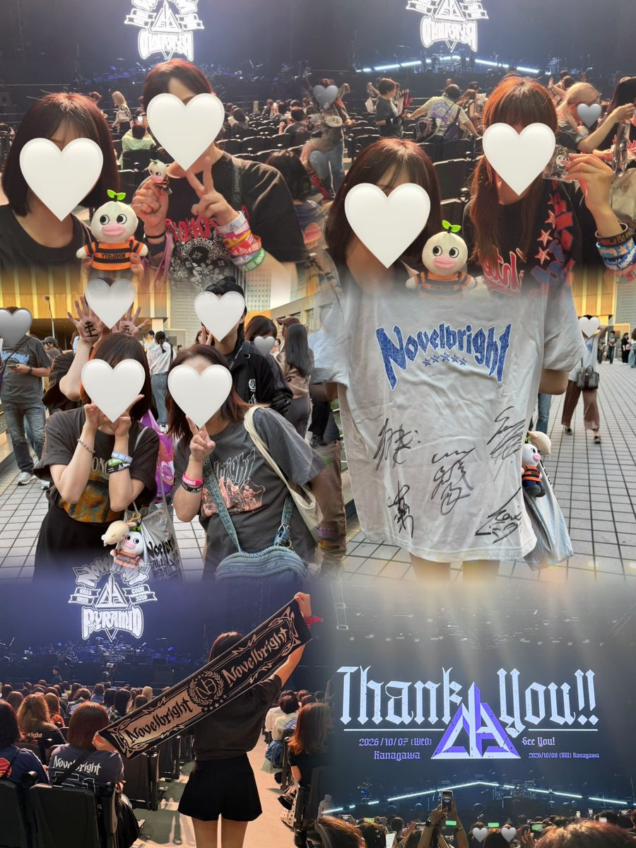 yuyu__nb's tweet photo. Novelbright ぴあアリ2Days🌱
LIVE本当に楽しかったー！！！
やっぱり雄大くんの歌声は素晴らしい！
色々あって数ヶ月ぶりに行けたけど沢山元気もらえたよ！MCとアンコールで泣いた🥲
今回会いたい人達と再会もできて新しいお友達もできて嬉しかったな💓 https://t.co/ydVYBROCVu