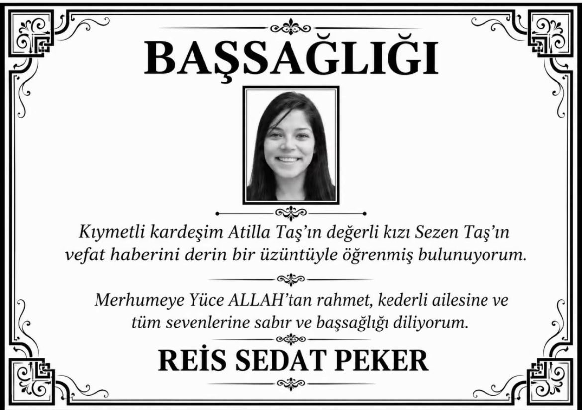 Altanbudak24's tweet photo. SAYIN KIYMETLİ REİS ÜZÜNTÜN ÜZÜNTÜMÜZ . @sedat_peker  #SedatPekerKardeşliği  #birumutturyaşamak https://t.co/eIrKOg67oK