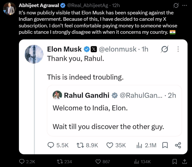 avtrtheman's tweet photo. These crazy people think that by canceling subscriptions they can mess something up for Elon.

Morons. https://t.co/sFCD3miOyO