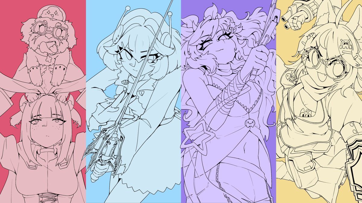Sconter0214's tweet photo. is been long time to draw the line, i think i can still do it
but idk i should use single color or full color...
mmm https://t.co/KBGmZUnByy