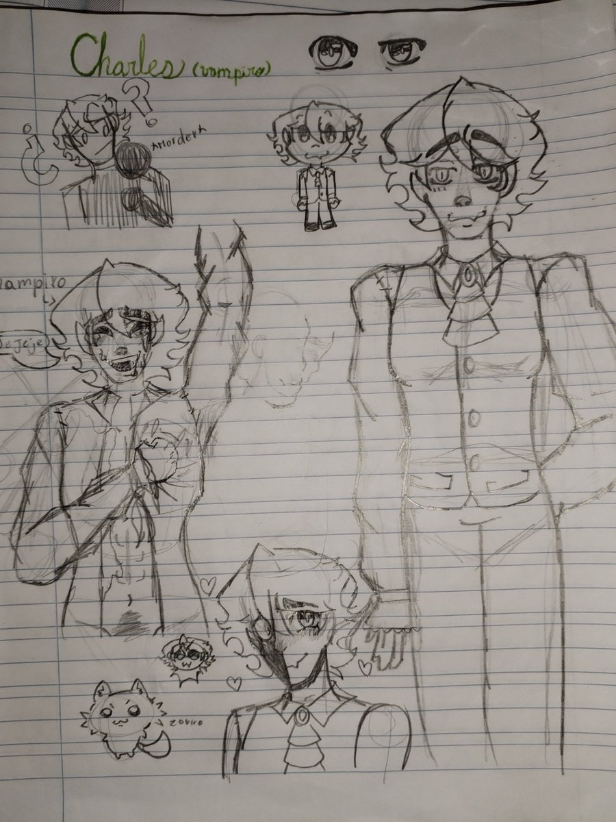 Miss_polill4's tweet photo. Estos son los rediseño con algunos dibujos de sobra
(por cierto, como verán puse el content warning en las imágenes de Charles y Charlie ya que Charlie tiene una donde se da y otra donde muestra cuerpo, lo mismo con Charles, solo q no le hice el autoplacer, perdónenme por eso😣) https://t.co/JwuUgeTJOx