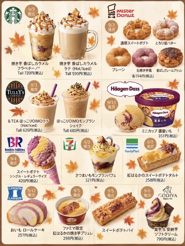 yuru_gohan's tweet photo. 秋スイーツ第2弾‼️おいも派のみんなに見てほしい、さつまいもまとめ🍠 https://t.co/2JpIThvSUb