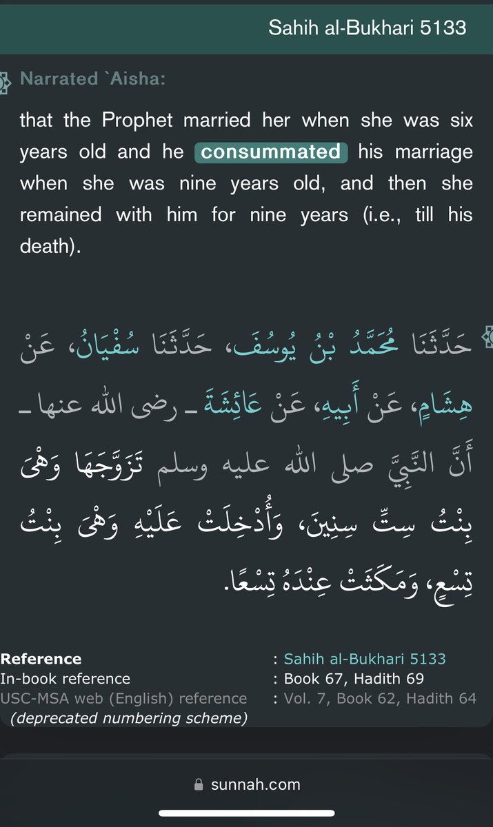 nabi_slayer's tweet photo. @arshadansari84 @Ridhu417Sharma Why was your Nabi so perverted?

How do you take him as the prime example? Aren’t you ashamed of Mohamed? https://t.co/iknQgsVsHX