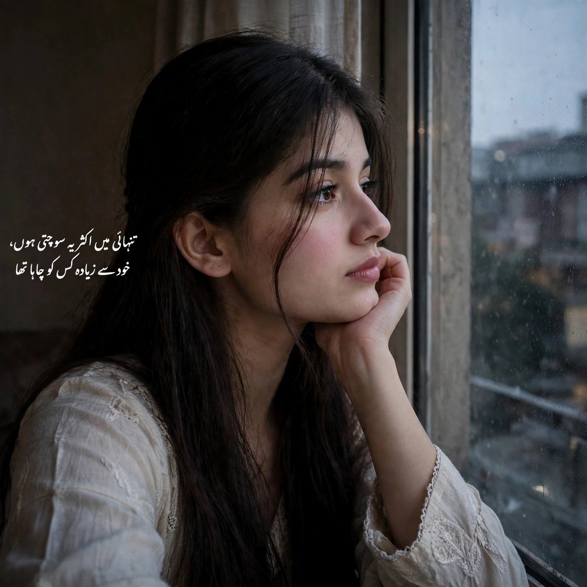 zqru11's tweet photo. tanhai
 main aksar yeh sochti hu #urdupoetry #urduaesthatics #moofygrams #emotional #sad https://t.co/U0pFxuHjeb
