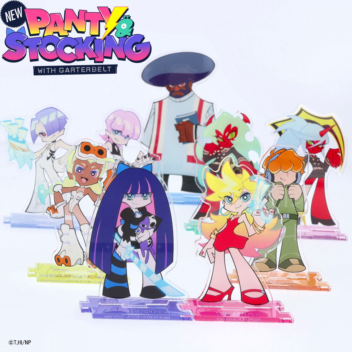 BANDAIFN's tweet photo. ＼#プレバンSPWEEK  10/13まで送料無料キャンペーン中／
New PANTY ＆ STOCKING with GARTERBELTから
人気アイテムの【2026年12月発送分】がご予約受付開始！

つながるアクリルスタンド
https://t.co/HhEBDkqyjm

つながるアクリルスタンド２ ※絵柄追加
https://t.co/niU6WaQu1X

箔プリントTシャツ
https://t.co/Q9hFbEKIj7

リバーシブルトート
https://t.co/QsWDuKOd3L

刺繍キャップ
https://t.co/cDkpWlbGoj

#NewPSG #Newパンスト