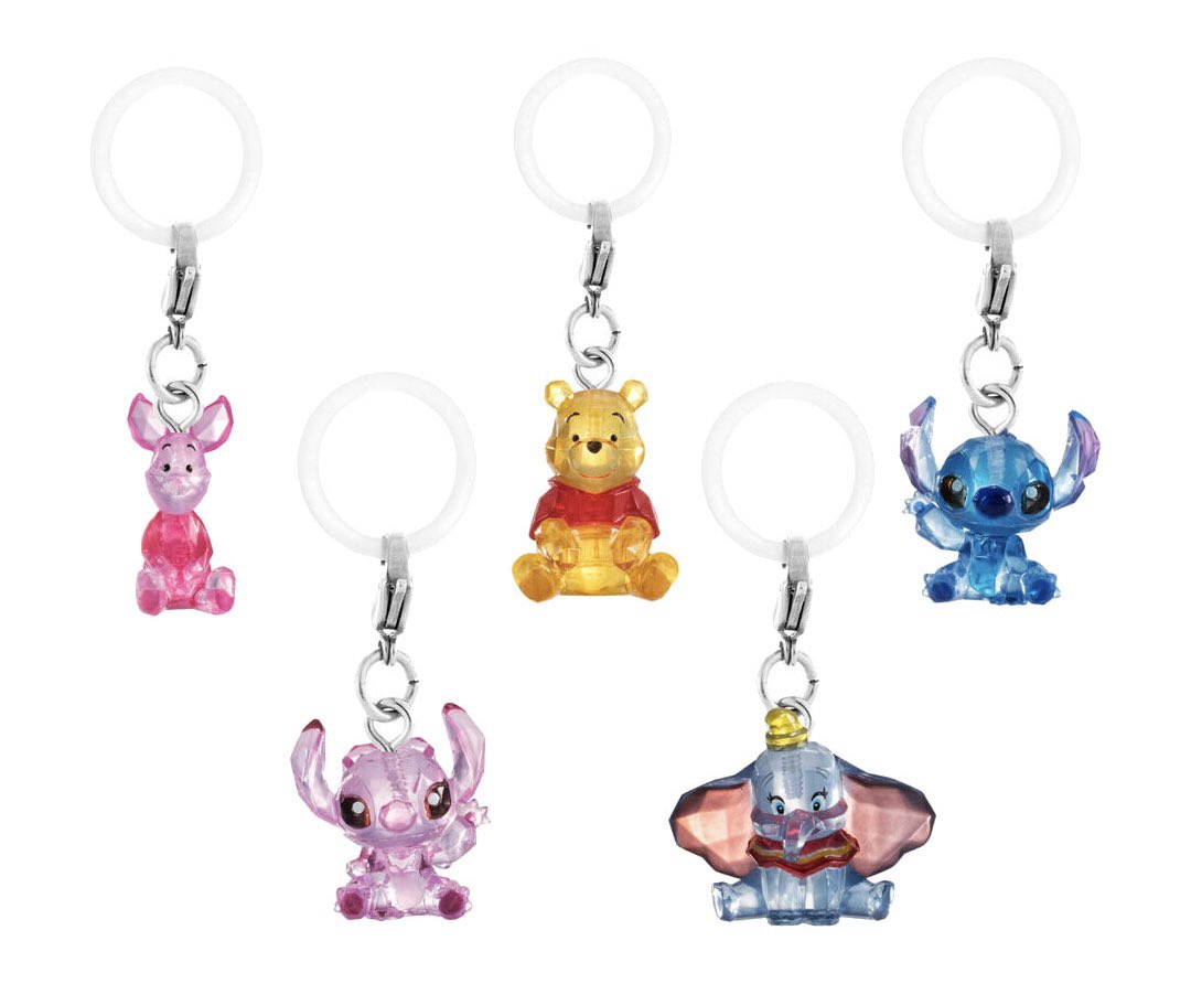japancapsuletoy's tweet photo. 【“ディズニーキャラクター” クリスタルめじるしアクセサリー】 
11月発売・300円ガチャガチャ。 https://t.co/s1z9HpdpEb