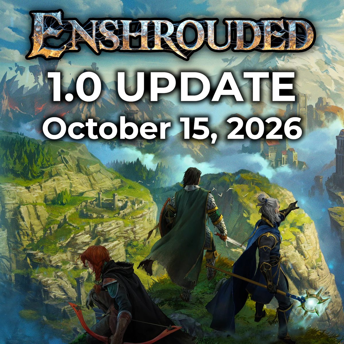 chiselchip's tweet photo. Less than a week away!! 🎉🎉

#enshrouded #rpg #survivalgame #cozygaming https://t.co/3TTnKc3qbT