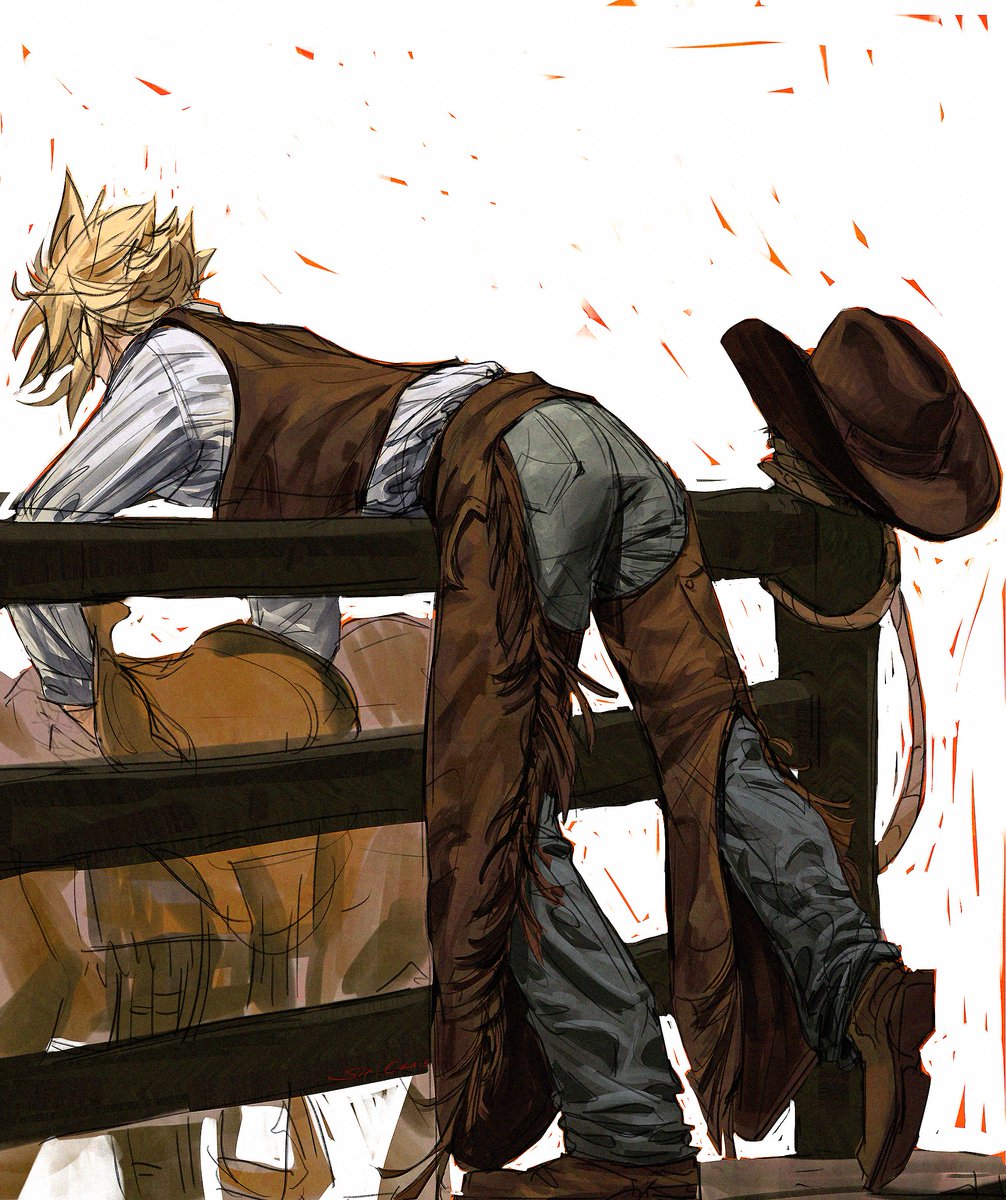 SiriSketchbook's tweet photo. ☁️🤠 Seeing a lot of cowboy ff7 lately https://t.co/LT9J0BXeal