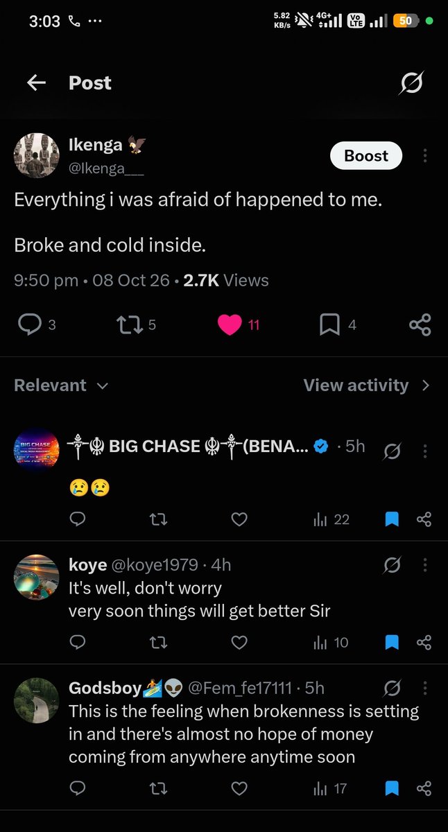 Ikenga___'s tweet photo. 3 of you here, drop aza ✌🏿 https://t.co/f9rWnoCB9s