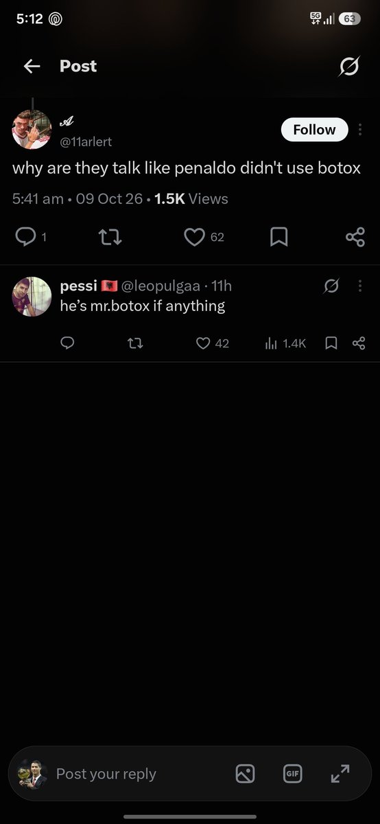 Seputd7891's tweet photo. @leopulgaa @Zachyourbloom "Kill all ronaldo fans, males are not lonely enough" but then you do the same shit 😭😭✌️✌️ https://t.co/0CJCQiPCs4