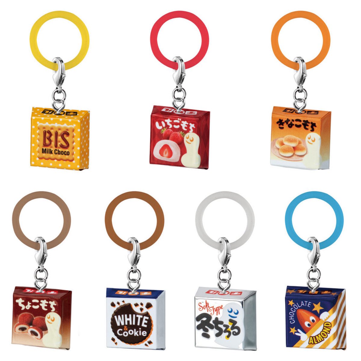 japancapsuletoy's tweet photo. 【チロルチョコ めじるしアクセサリー2】 
11月発売・300円ガチャガチャ。 https://t.co/BaTvkFaCgt