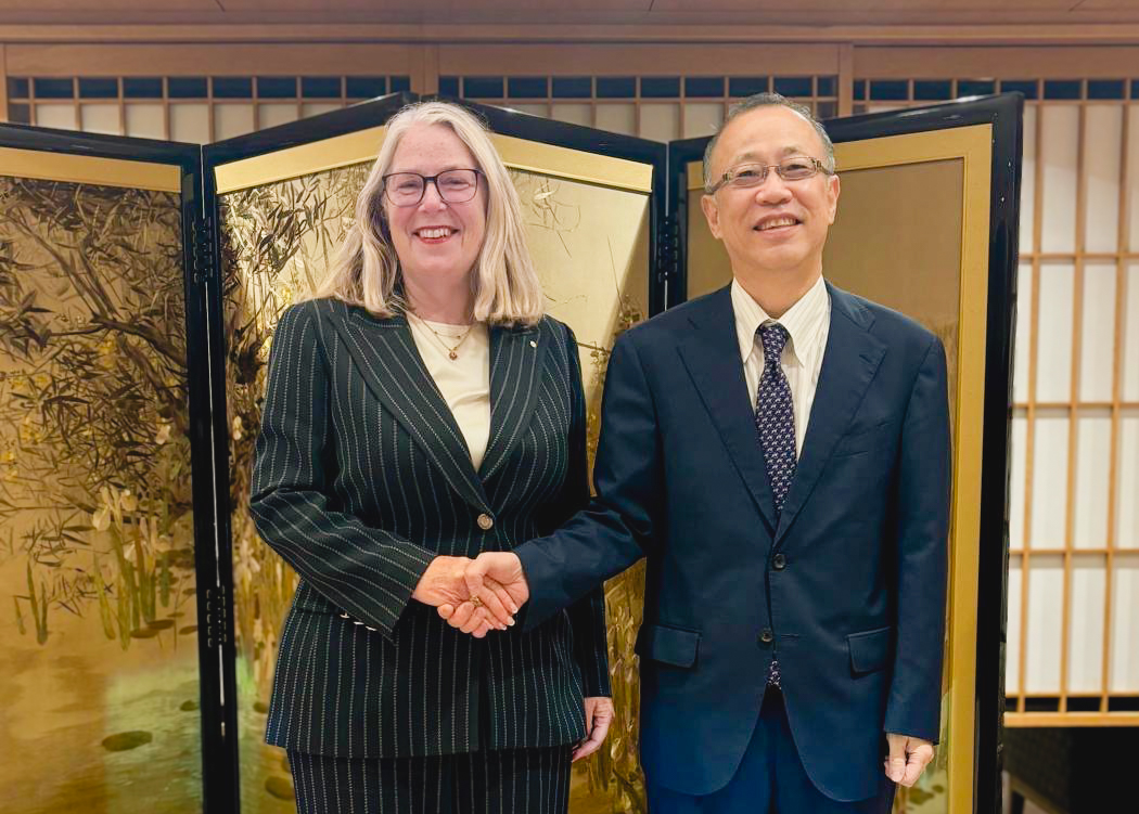 dfat's tweet photo. Australia and Japan further strengthened cooperation at the Australia-Japan Strategic Consultations in Tokyo. Led by DFAT Secretary Jan Adams and MOFA Vice-Minister Funakoshi Takehiro, the dialogue deepens our partnership and shared commitment to a peaceful and prosperous region. https://t.co/09kMISVq74