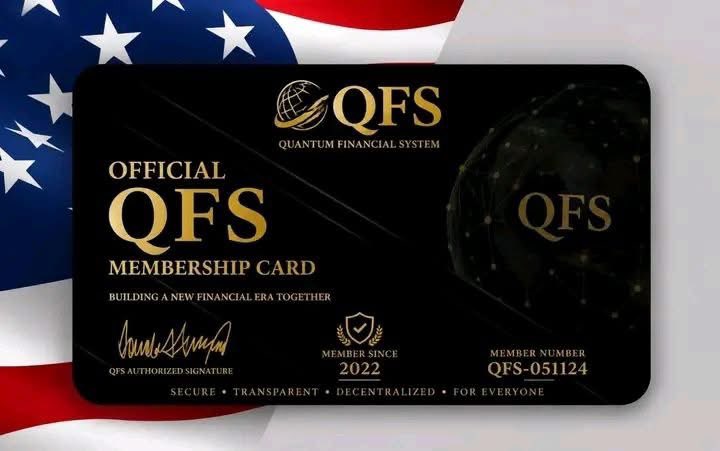 DAVIDXRPLItl's tweet photo. BREAKING 🚨🚨🚨
QFS card is finally out and can be used in every country .Get yours now.Don't be a victim of the upcoming global Bank crash. Get your QFS card today and start experiencing the benefits. Let's spread the news.
Switch to QFS and secure your assets. https://t.co/gJaKXAVBmK