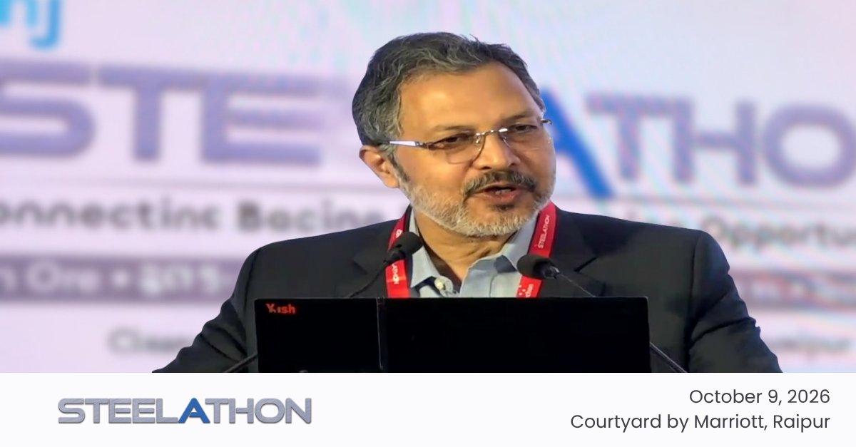 hellomjunction's tweet photo. The conversations have begun at Courtyard by Marriott, Raipur, bringing together leaders from across the steel value chain to explore the opportunities ahead.

Setting the tone for the conference, Vinaya Varma, MD &amp; CEO, mjunction services limited, welcomed delegates and... https://t.co/g6WMkPQIYO
