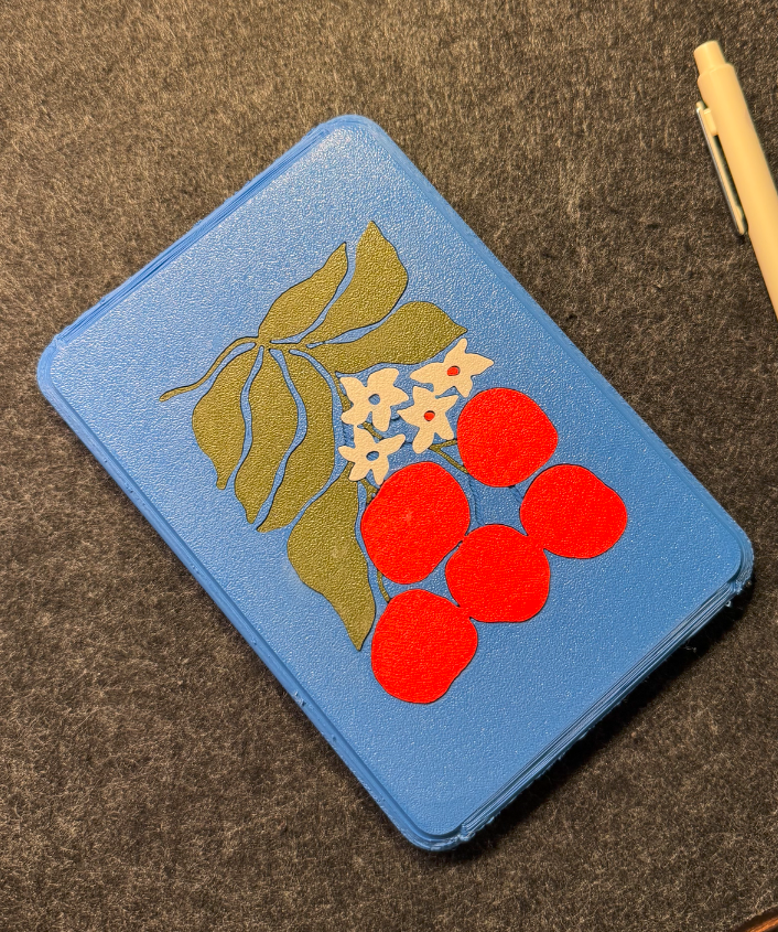 nicolas582d's tweet photo. My old Kindle had a battered case, so I built a little app to make it a new one.
So here's Kasseus,  a personal project to see how far I could get with AI and 3D printing.

Here’s the first physical prototype. 

https://t.co/tv3l6Twb0o

#3DPrinting #Kindle #BambuLab https://t.co/V9hqFzNTPk
