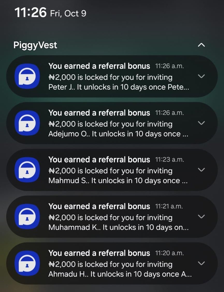NgTalkthematter's tweet photo. NEW FREE 1K UPDATE AND 2K PER REFERRAL

— Register and complete KYC to earn:
—  ₦1,000 registration bonus
—  ₦1,000 after 10 days
— ₦2,000 for every successful referral 

Join here: https://t.co/uGA39W3OcZ

Referral code: istefan https://t.co/t9Ia5xeEAJ