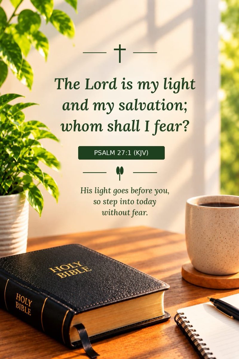 KokoQueen234's tweet photo. PSALM 27:1 https://t.co/JM7iAloSZ2