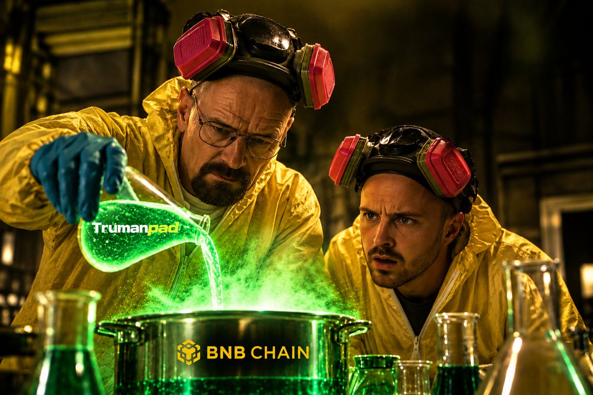 trumanpadai's tweet photo. Trumanpad goes live on @BNBCHAIN  in less than 48 hours

Still cooking... 🧪 https://t.co/d9B0krus7l
