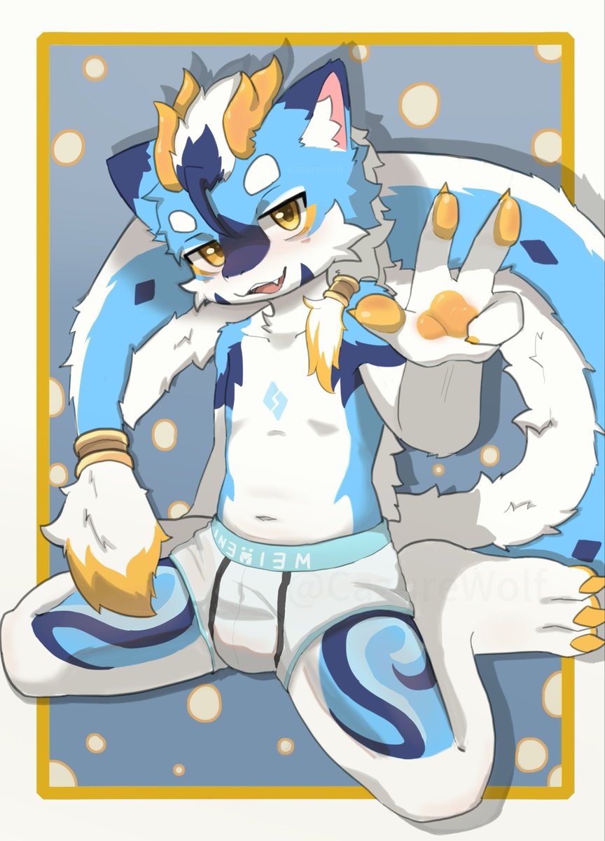 CazureWolf's tweet photo. 来比个耶✌️
🎨：@longye111 https://t.co/nhV548Rwo4