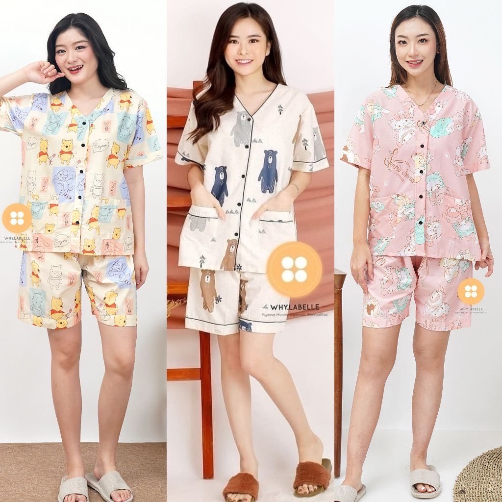 CacaAmeliaa9ly's tweet photo. Suka gerah dan nggak nyaman saat tidur? 🥹 Piyama katun celana pendek ini bikin waktu istirahat terasa lebih nyaman, adem, dan tetap cute! 💗

#PiyamaWanita #BajuTidur #PiyamaKatun #Homewear #FashionWanita https://t.co/A1Dlsop7gJ