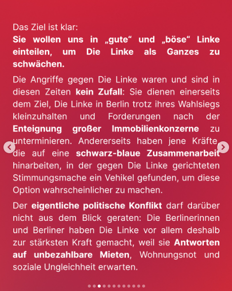 ChristianLatz_'s tweet photo. Jetzt knallt es bei der Linken. Nach der Berliner Einigung zum Antisemitismus sprechen mehr als 120 Linke, darunter 17 Bundestagsabgeordnete, 3 Berliner Abgeordnete und mehrere Berliner Landes- und Kreisvorstandsmitglieder von einem "schweren politischen Fehler". https://t.co/0PkyhpYmYg
