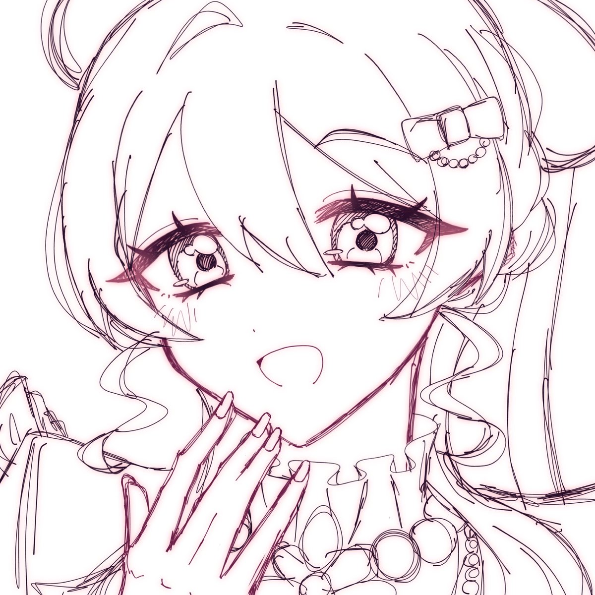 Rr4_luv's tweet photo. これくらいのクオリティのイラストは需要あるのかしら https://t.co/n68aSU2pwq