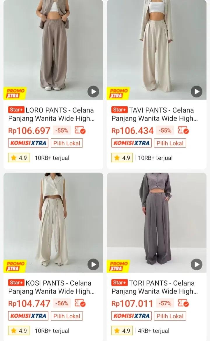 nnncutie's tweet photo. PANTESAN olshop kulot ini di-bookmark banyak orang 😭🫵🏻

sebagus ituu mana murah" lagi... https://t.co/6QU5G4M61F