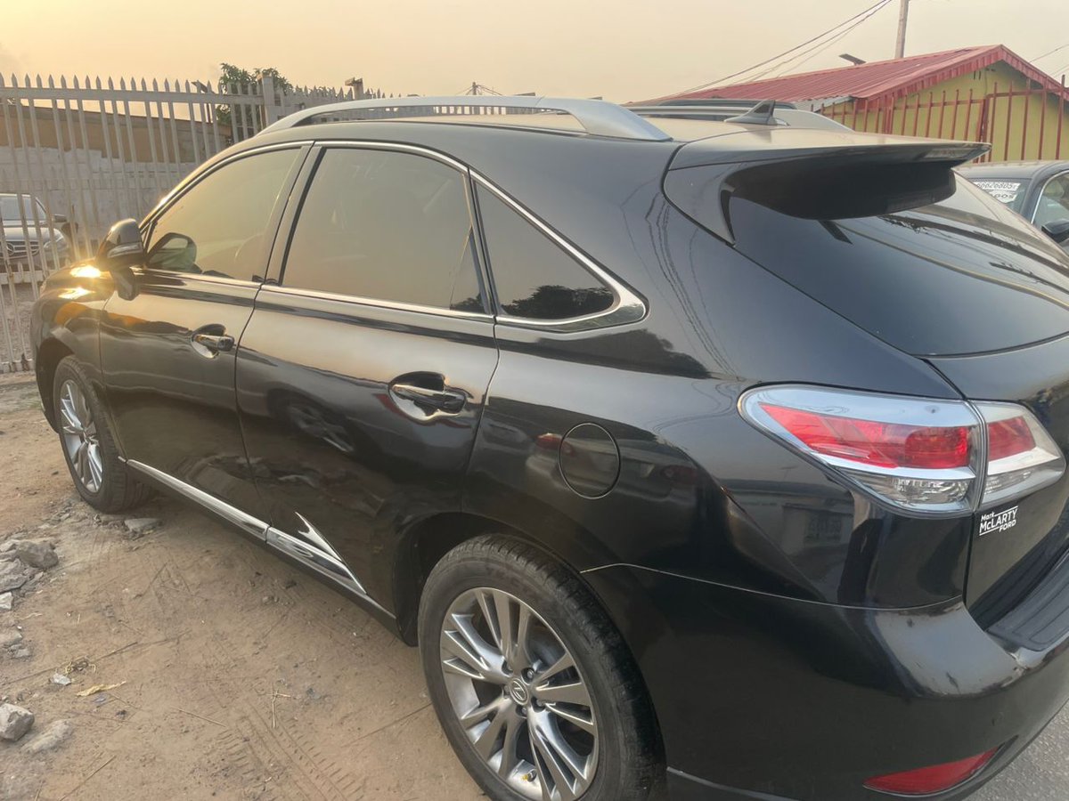 XamsDrive's tweet photo. 🌹 FOREIGN USED LEXUS RX350 

🚘 2013 Lexus RX350
📅 February 2026 Entry
🖤 Black Exterior on Tan Interior
✨ Clean &amp; Sharp
⚙️ Smooth Engine &amp; Gear
❄️ AC Working Perfectly
🛞 Smooth Drive &amp; Ready to Buy

💰 PRICE: ₦19.8M LAST LAST

📍 Abule Egba, Lagos

📲 DM/Call to deal🕊️🕊️🕊️ https://t.co/S7BGHpv0ma