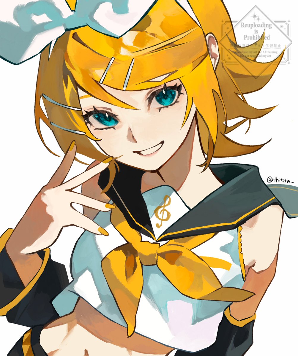 thitora_'s tweet photo. 💛
#鏡音リン https://t.co/3GBc9IMfW3