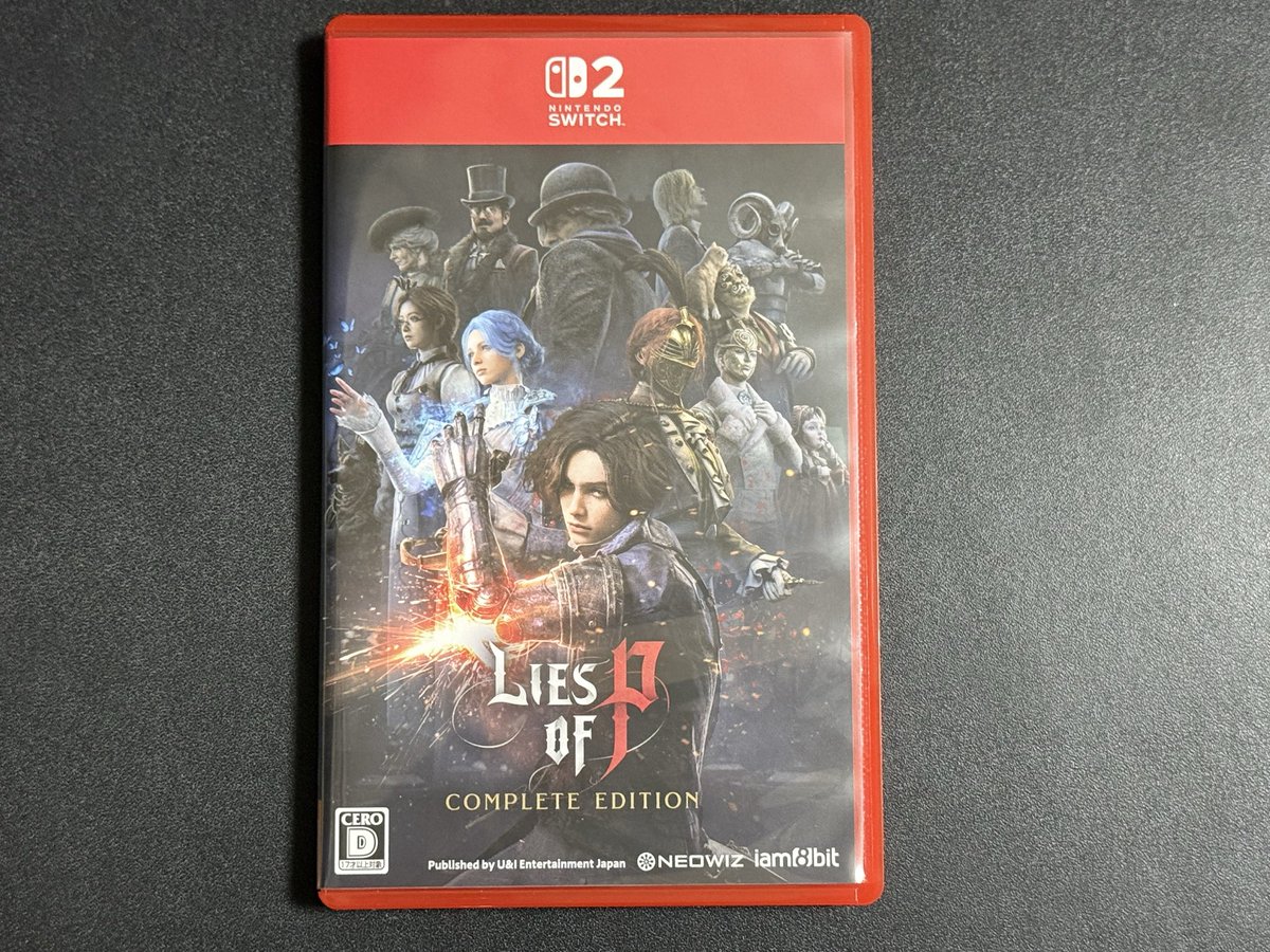SamucyanTV's tweet photo. Lies of P カード入ってた😏 https://t.co/N8S6tk3Kx0