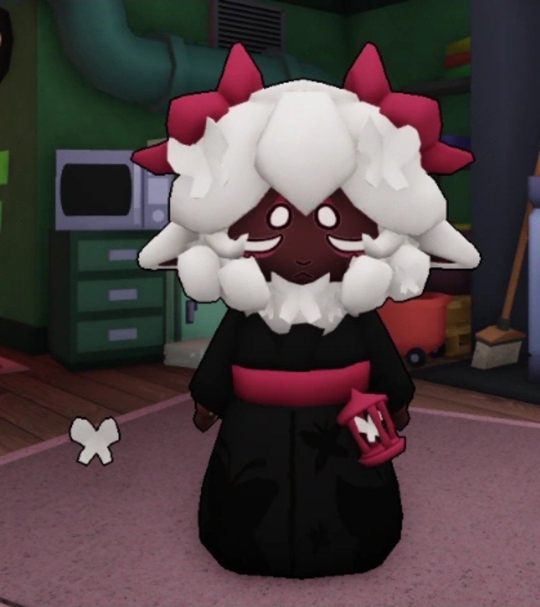 Hanahakiwolf's tweet photo. Hey can anyone explain where this skin in anomaly cafe went from the afterlife crate? Its a shame its not there because its so pretty and I really like it https://t.co/UposSzL26n