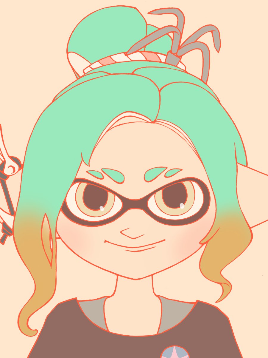 tocotocosusumu's tweet photo. スプラトゥーンレイダースのマイイカちゃんを描きました🦑 https://t.co/zQdI7pbHfD